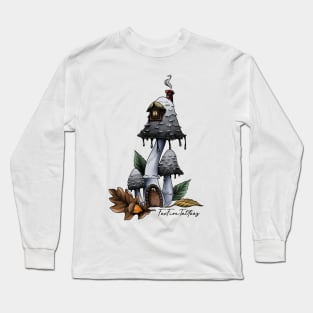 Inkcap Mushroom House Long Sleeve T-Shirt